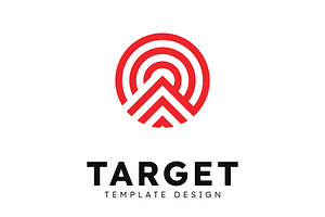 Target logo arrow direction, circle, a Graphic by T.Vooka