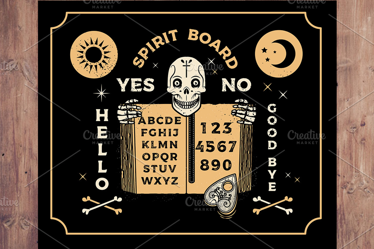 Ouija Boards Collection#5, an Illustration by Moloko88 (Photo 2 of 8)