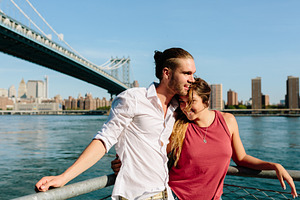 Couple in nyc containing couple, new york city, and nyc