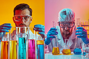 113 Scientists in the laboratory, a Health & Medical Photo by Handmadefont (Thumbnail 16 of 20)
