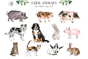 FARM ANIMALS Encyclopedia, an Animal Illustration by Anastezia Luneva (Thumbnail 6 of 14)