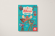 Buckram Hardcover Book Mockup, a Books & Magazine Mockup by creatsy5 (Thumbnail 11 of 23)
