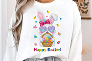 Faux Yarn Easter Bunny Png Easter Pn, an Illustration by designcity5 (Thumbnail 8 of 9)