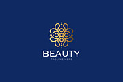Elegant Flower Logo Floral Beauty, a Branding & Logo Template by Signatoro (Thumbnail 1 of 3)