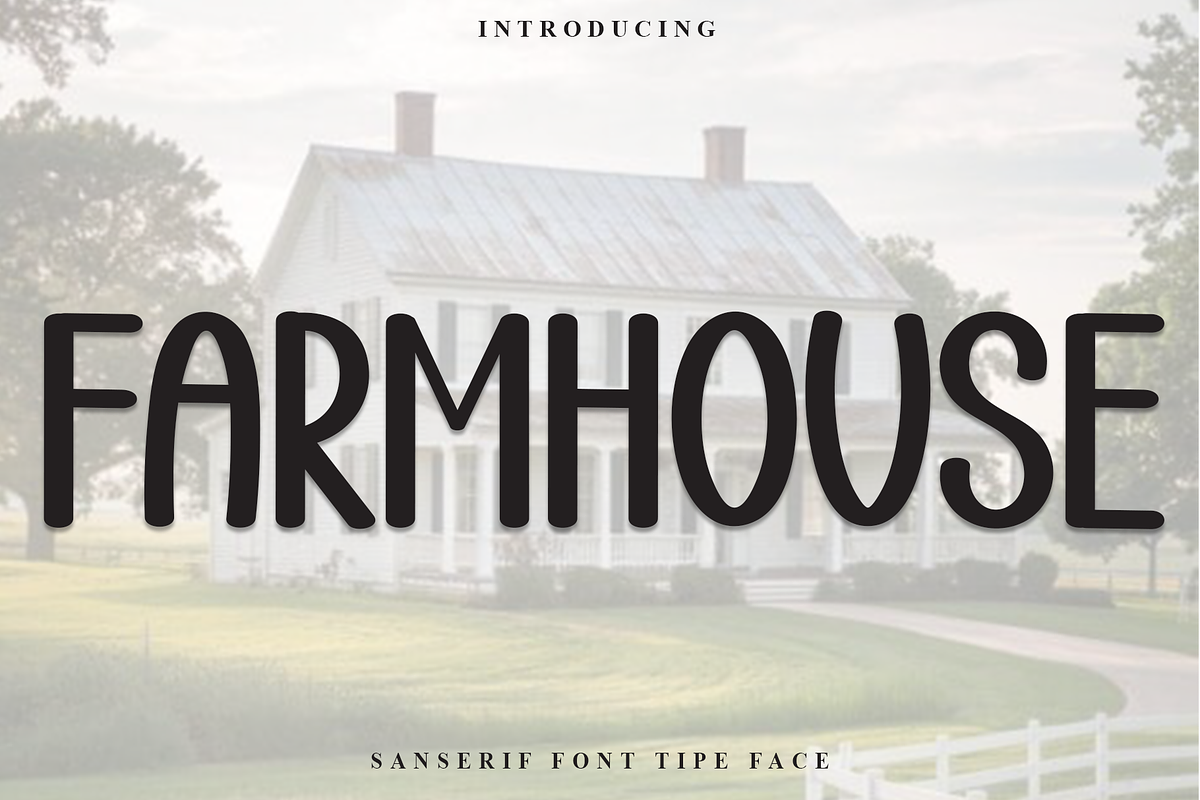 Farmhouse, a Script Font by FreshTypeINK (Photo 1 of 8)