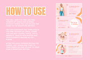 Pastel Email Signature Templates, an Email Template by SunshineStudioBoutique (Thumbnail 3 of 10)