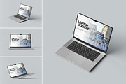 Laptop Mockup, a Mac Mockup by hokagata (Thumbnail 1 of 5)