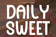 Daily Sweet, a Script Font by InermediaSTUDIO (Thumbnail 1 of 8)