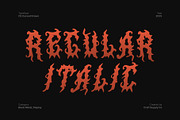CS Cursed Drawn, a Blackletter Font by Craft Supply Co. (Thumbnail 3 of 8)