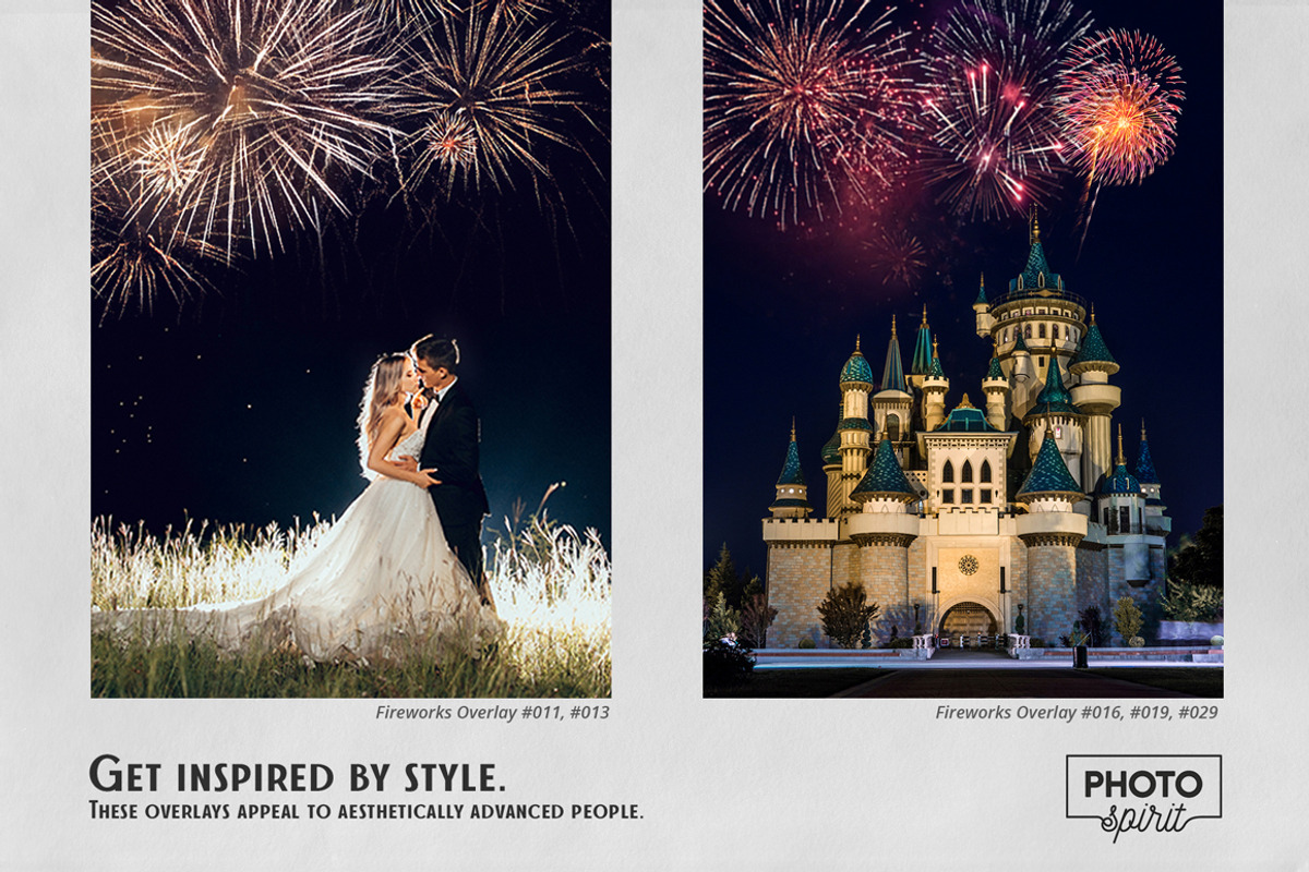 Fireworks Effect Overlays, a Brushes & More by PhotoSpirit (Photo 7 of 10)