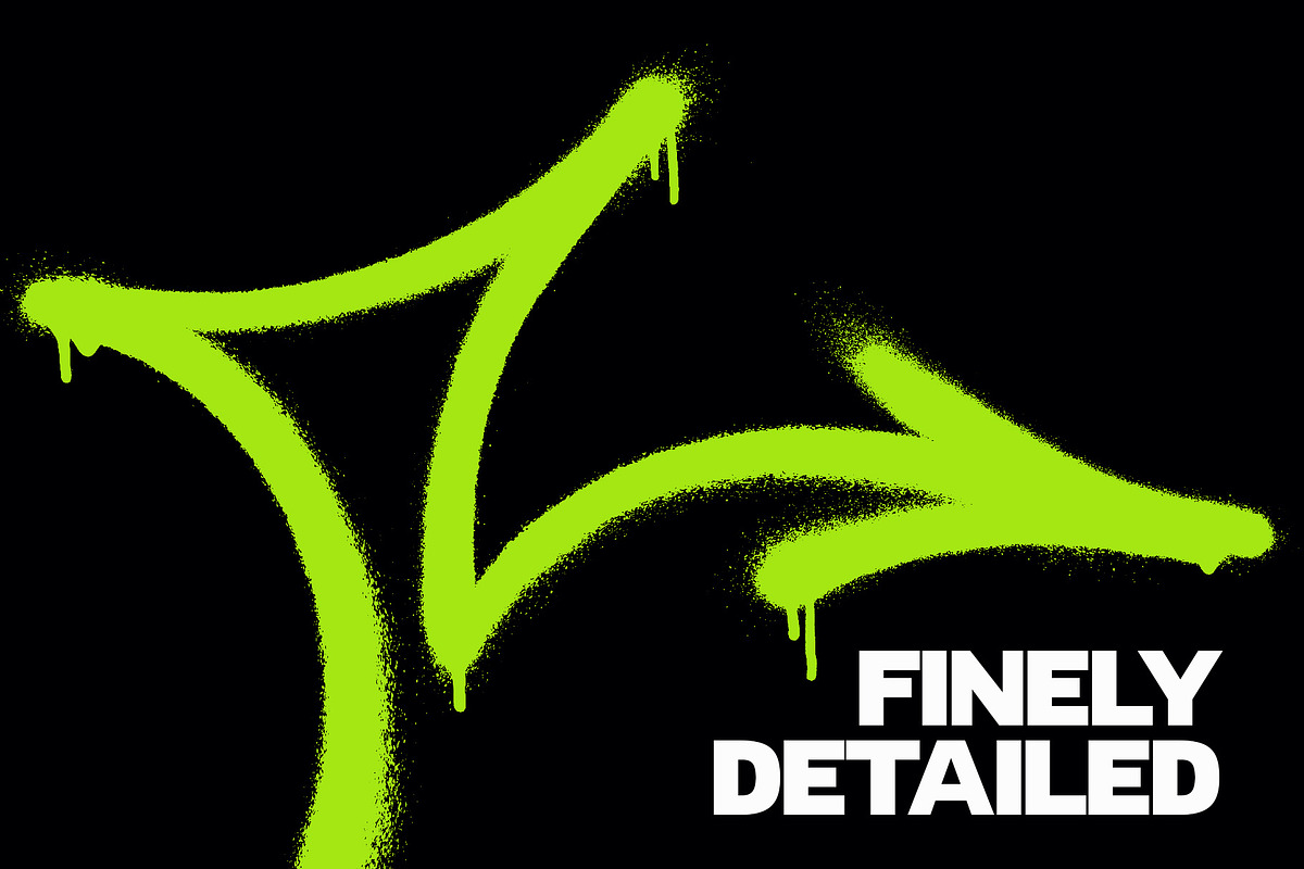 50 Graffiti Arrows With Drips, an Object Graphic by HipFonts (Photo 2 of 3)