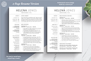 Executive Resume, Simple CV Template, a Resume Template by The Art of Resume (Thumbnail 4 of 8)
