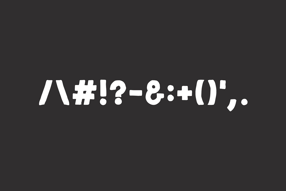The Third Font preview 5