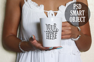 CHERRY NOIR Spring Chic Mug Mockup