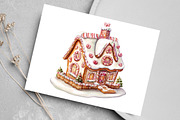 Retro 50's Christmas Clipart, an Illustration by Canvas Craft (Thumbnail 4 of 7)