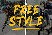 RIVERBANK - Aggressive Graffiti Font, a Sans Serif Font by TokoPress (Thumbnail 4 of 10)
