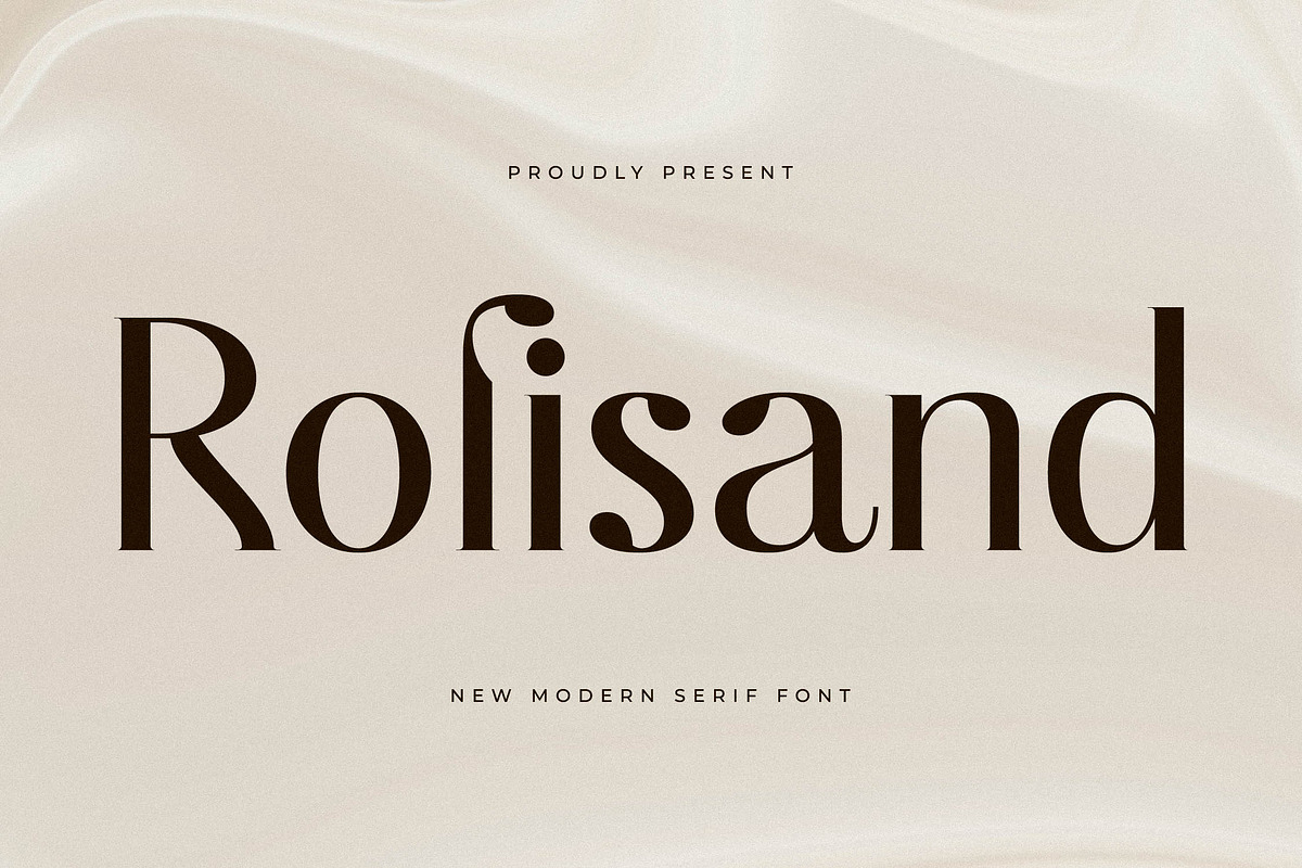 Rolisand New Modern Serif Font, a Serif Font by Storytype Studio (Photo 1 of 15)