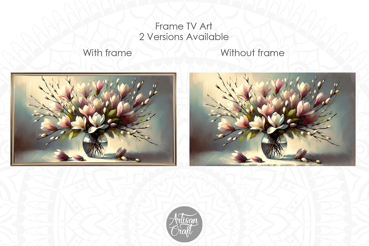 Magnolia Frame TV art TV screensaver, a Background Graphic by Artisan Craft (Photo 3 of 4)