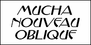 Mucha Nouveau JNL, a Font by Jeff Levine Fonts (Thumbnail 4 of 5)