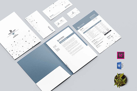 Corporate Identity, a Stationery Template by design_hut
