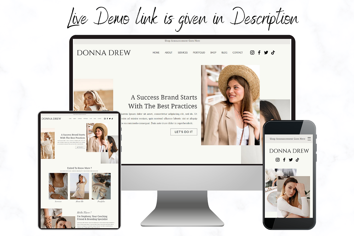 Wix Website Template, a Wix Template by AdvertFox (Photo 6 of 10)