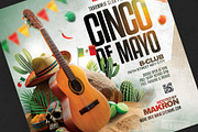 Cinco De Mayo Flyer Template, a Flyer Template by Tarommir (Thumbnail 3 of 3)