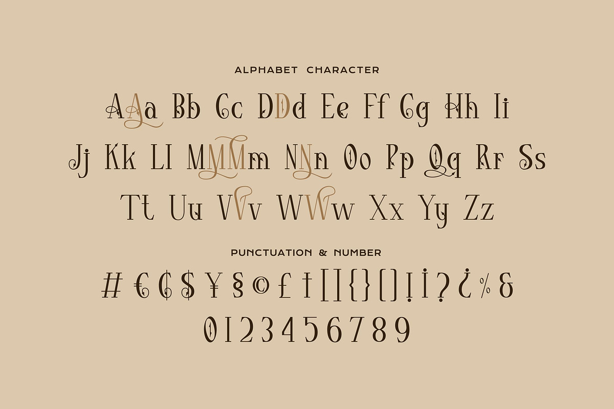 Depawson - Decorative Roman Style, a Serif Font by Imoodev (Photo 5 of 5)