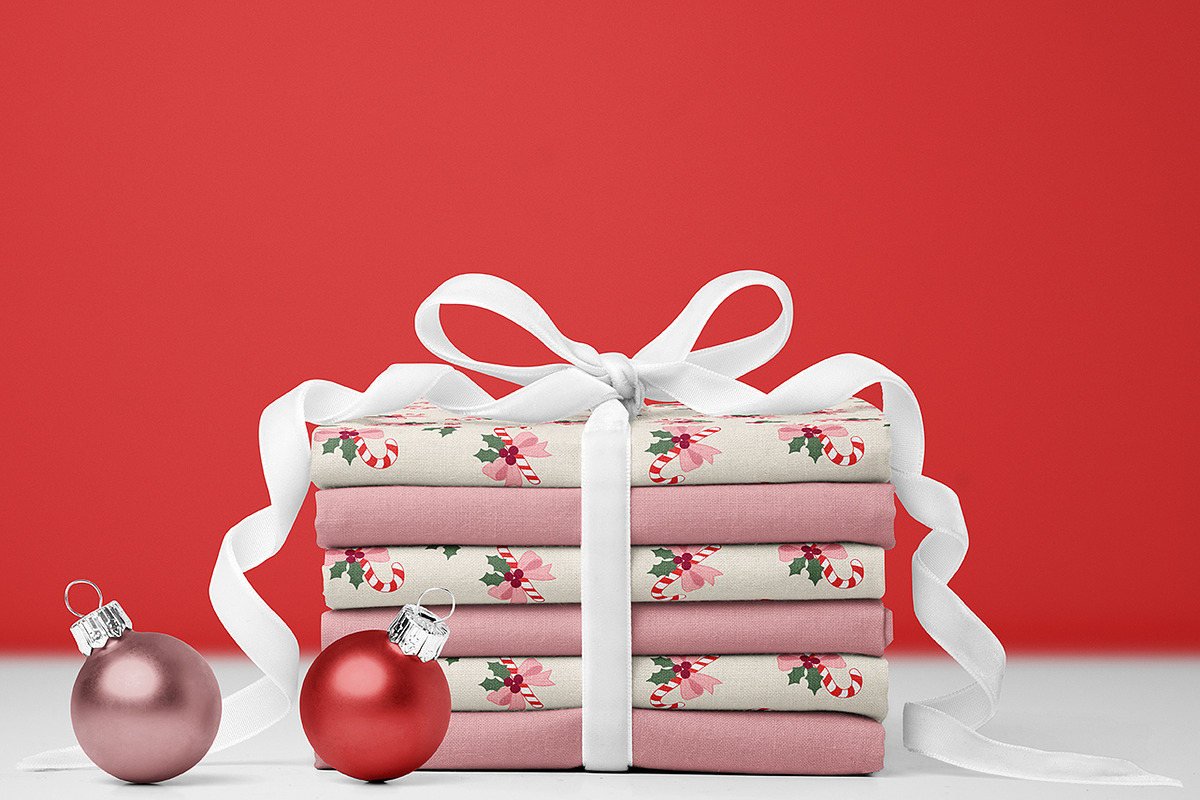 Jolly Candy cane Christmas Pattern, a Pattern Graphic by Schatzi Graphik (Photo 9 of 9)