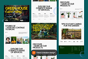 Gardening Botanical Landing Page, a Landing Page Template by SLAB! Design (Thumbnail 4 of 5)