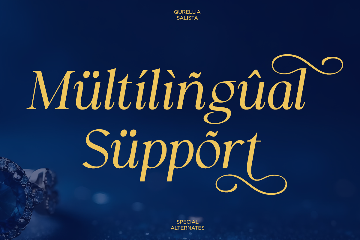 Elegant Serif - Qurellia Salesta, a Serif Font by Say Studio (Photo 14 of 16)