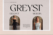 Greyst - Exotic Modern font, a Serif Font by creativemedialab (Thumbnail 8 of 9)