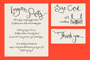 Letters from Madelyn - Script Font, a Handwritten Font by PeachCreme (Thumbnail 8 of 13)