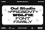Wolfie Font Family, a Font by Oui Studio (Thumbnail 2 of 8)