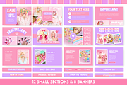 Happy Vibes Email Templates, an Email Template by SunshineStudioBoutique (Thumbnail 6 of 9)