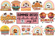 Summer Retro Sublimation Bundle, an Illustration by Libby Wishes (Thumbnail 1 of 13)