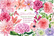 Bundle floral illustration, a Decorative Illustration by Hanna Hryharenka (Thumbnail 4 of 10)
