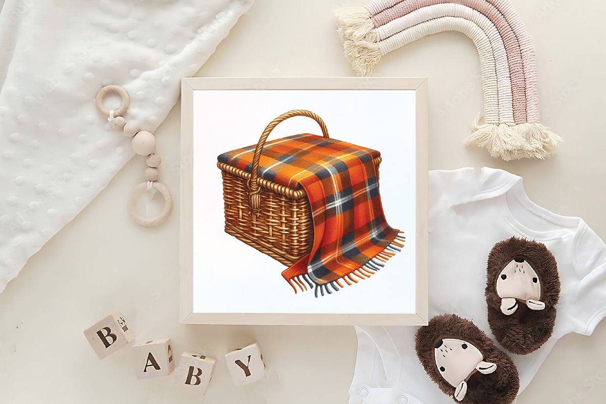 Burnt Orange Autumn Sublimation, an Illustration by CraftArtStudio (Photo 6 of 6)