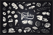 Bakery icons and calligraphy, a Food Illustration by Margo Miller (Thumbnail 4 of 30)
