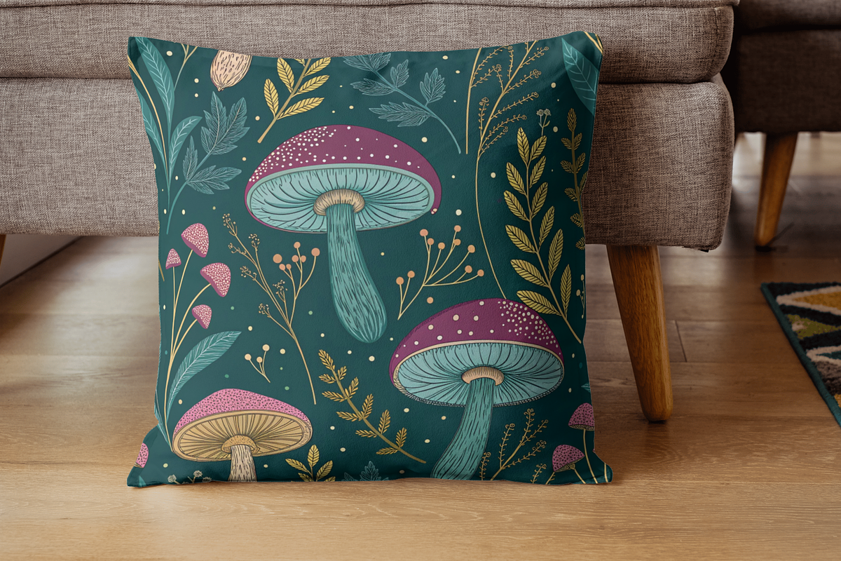 Maximalist Mushroom Tapestry Pattern, a Pattern Graphic by FloridPrintables (Photo 10 of 12)