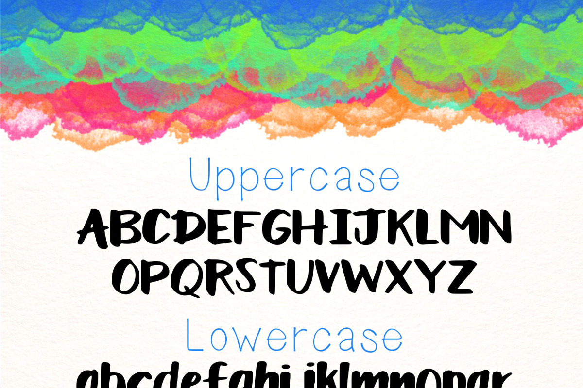 Lily Pop a Handwritten Font, a Handwritten Font by Kitaleigh (Photo 2 of 2)