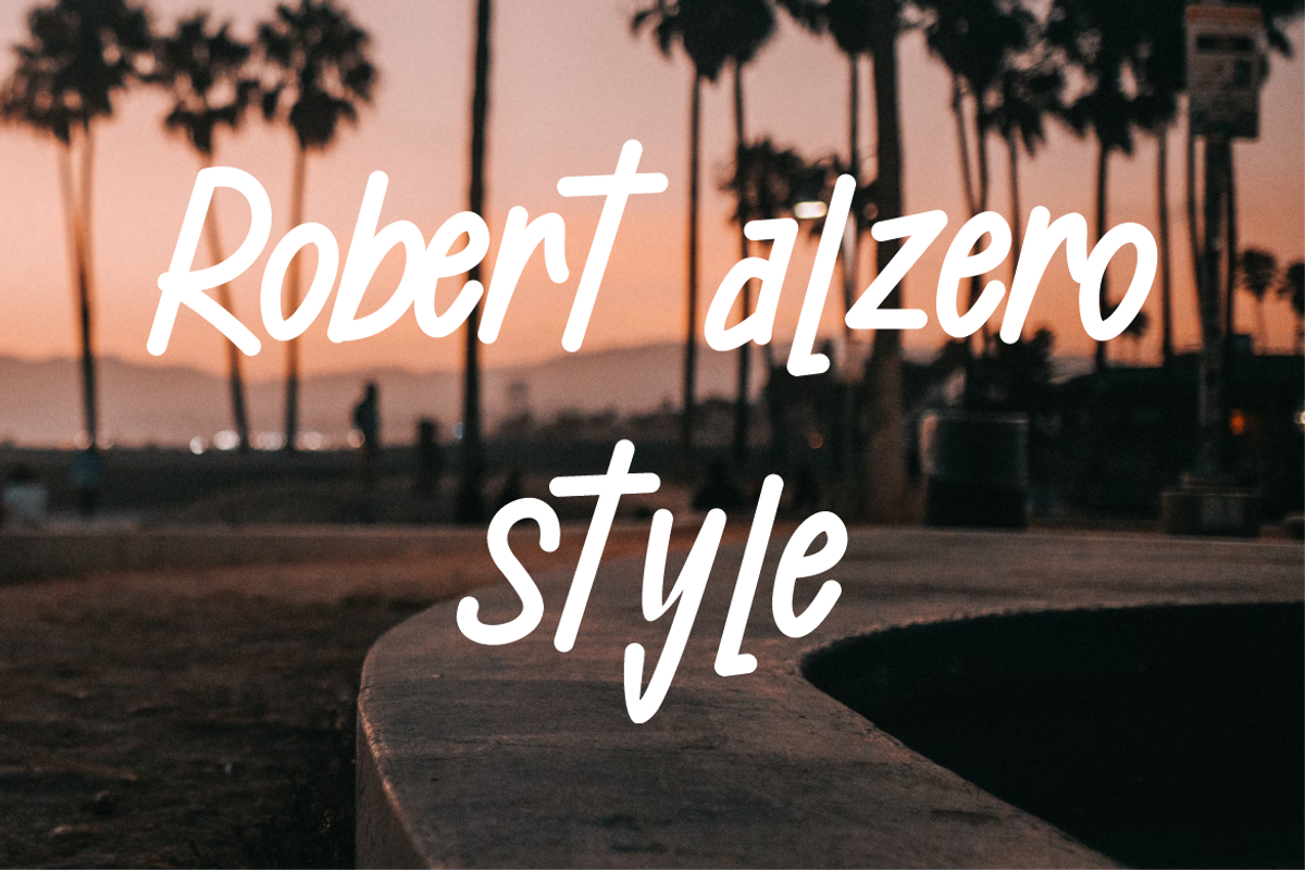 Abeezet Tuez Handwritten Font, a Handwritten Font by VectorCraft (Photo 3 of 5)