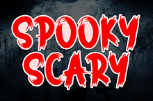 Spooky Scary | Script Font