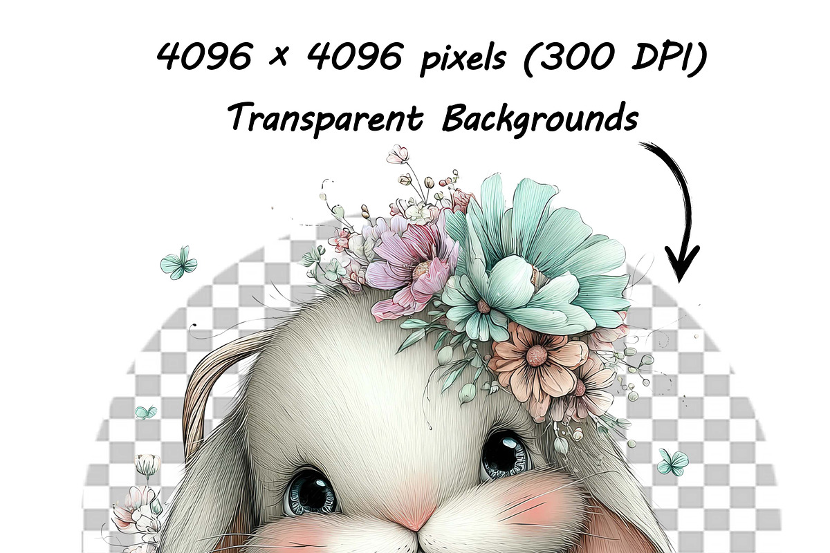 Festive Easter Kids Tshirt Clipart, an Illustration by one-touch (Photo 6 of 15)