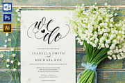 Invitation Template SHR434, an Invitation Template by Shafura_Wedding (Thumbnail 1 of 5)