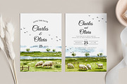 Watercolor Farm & Landscapes, an Animal Illustration by Yorda Studio (Thumbnail 5 of 11)