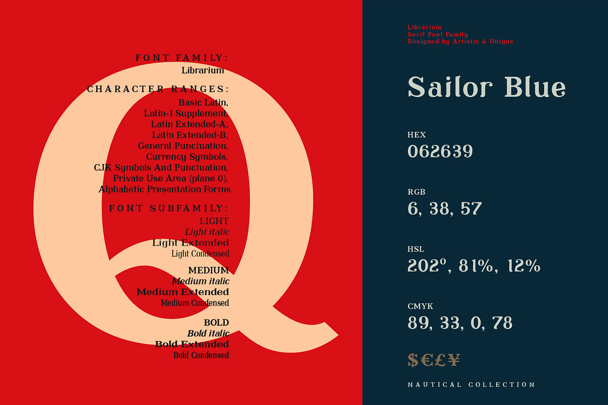 Librarium - Serif Font Family preview 5