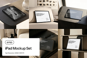 Premium iPad Mockup Set, an iPad Mockup by The Noma Studio