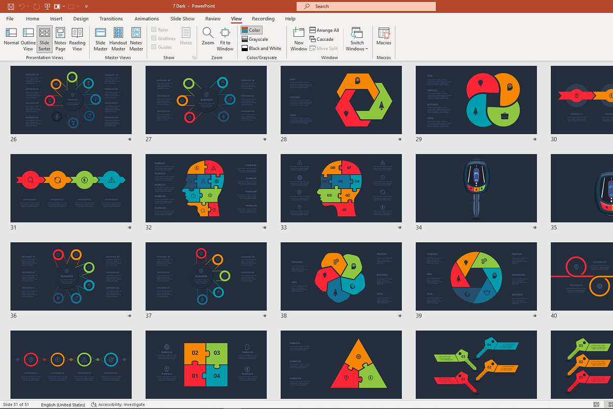 Structured Animated Presentation, a Presentation Template by Infographics project (Photo 12 of 13)