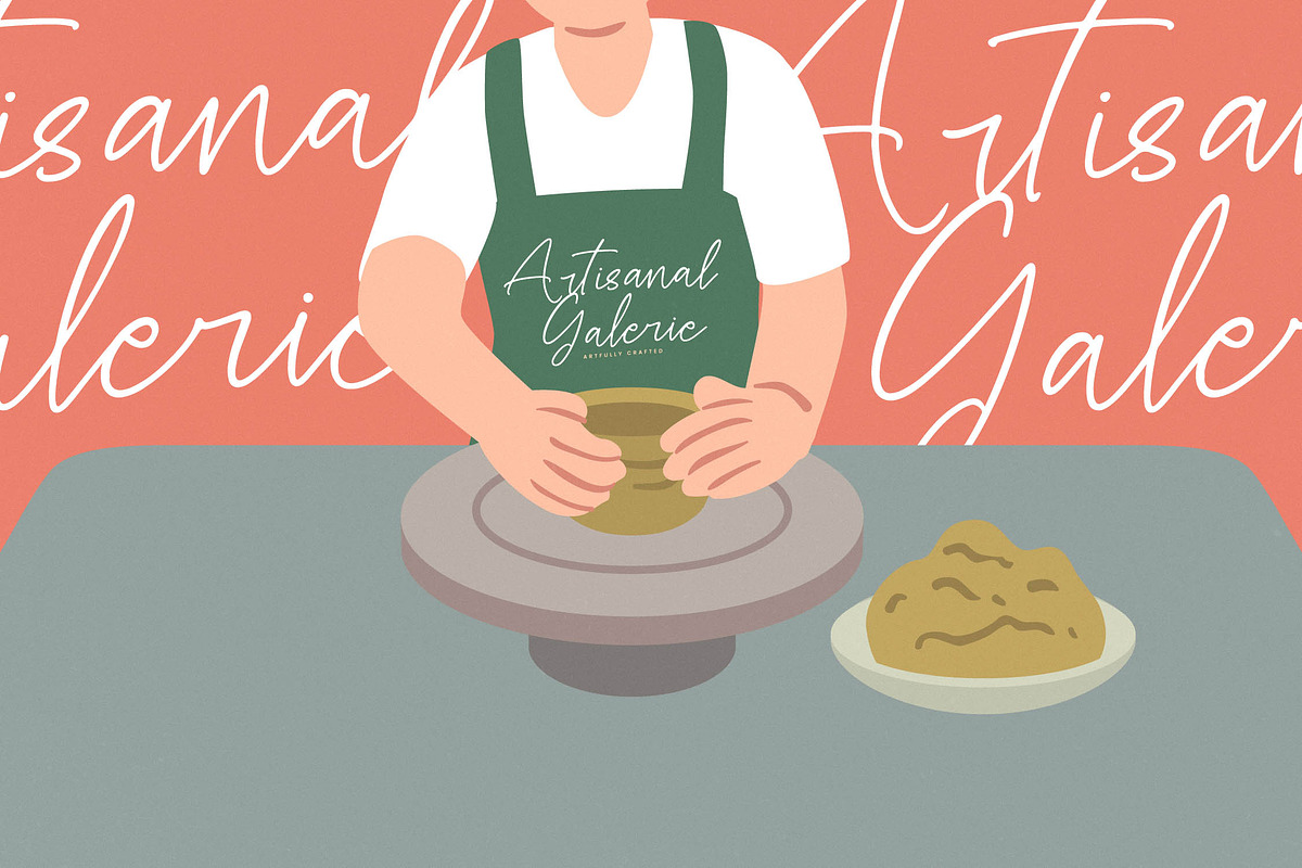 Handcraft Infinites Modern Script, a Script Font by stylishtype.co (Photo 13 of 20)