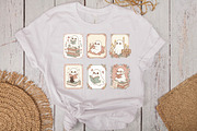 Cute Ghost Book Lover PNG, an Illustration by DreamPrint404 (Thumbnail 7 of 7)